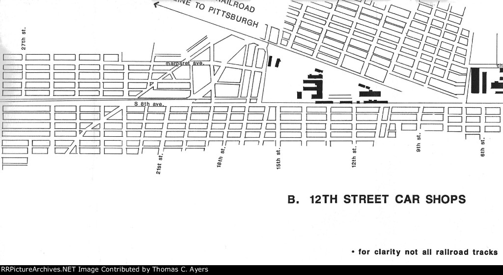 NPS, "Altoona Works, Area Map," Frame 2